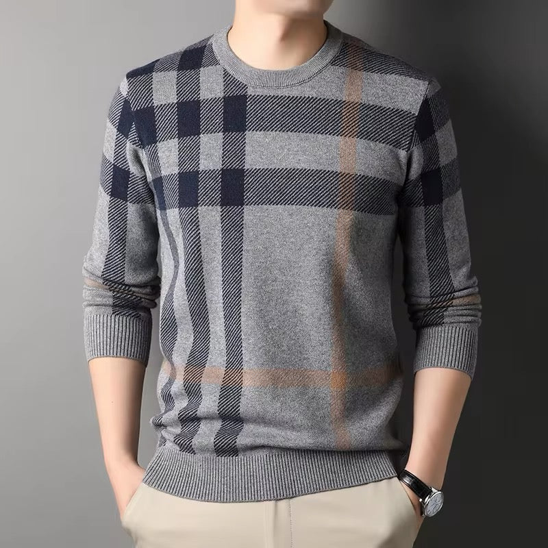 Heritage Grid Sweater